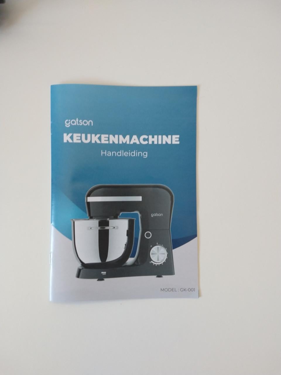 Nieuwe Keukenmachine 1500Watt - 10 Snelheden - 5L Mengkom