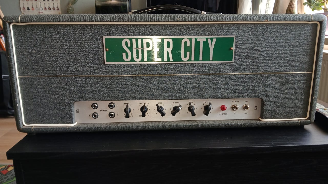 Super City dea200 half stack (gereviseerd)