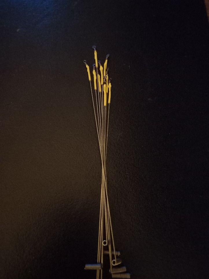 Verenstaal afhouders voor het maken van onderlijnen