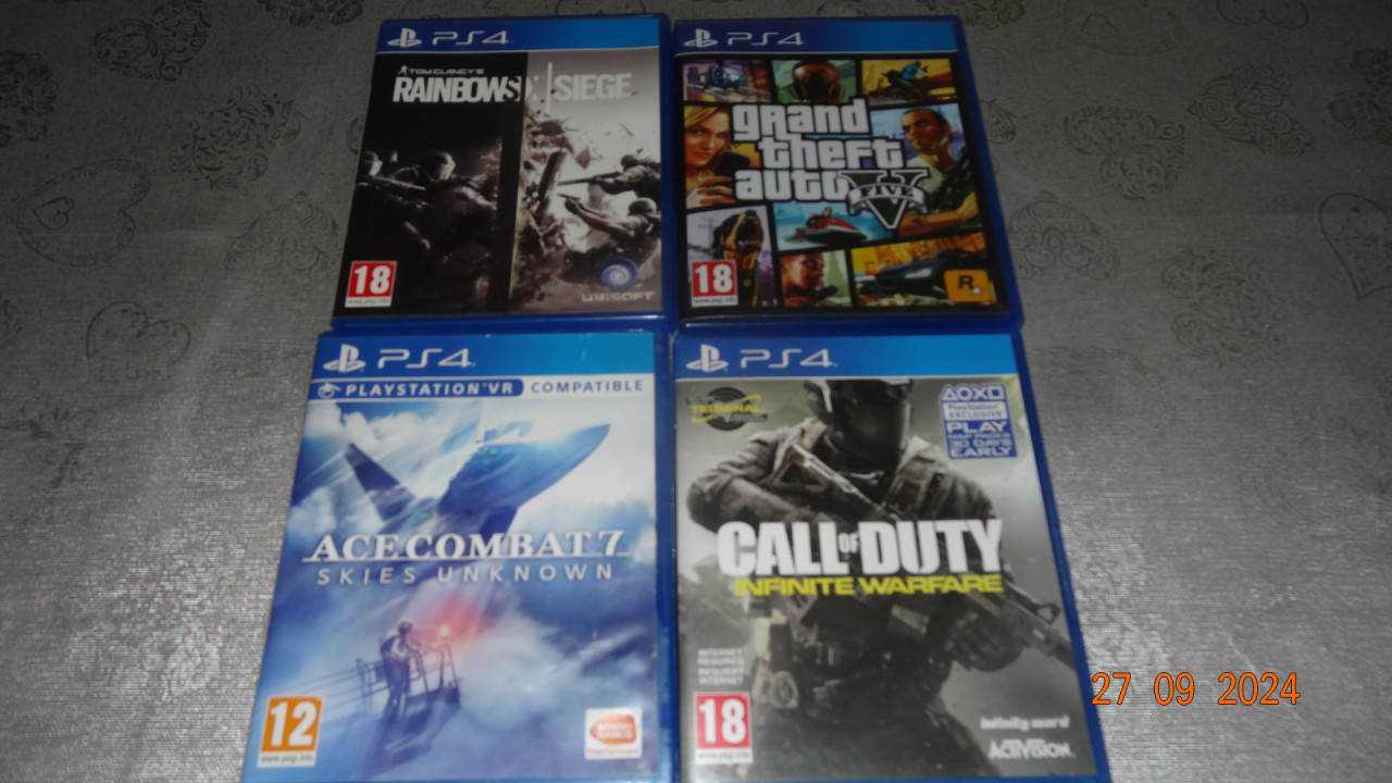 ZGAN verschillende PS4 games, alles werkt perfect, kies en bied naar waarde