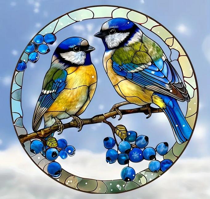 Raamhanger koolmees - pimpelmees