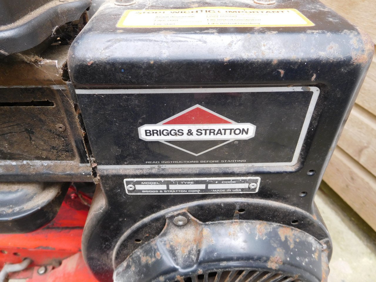 Briggs en stratton motor
