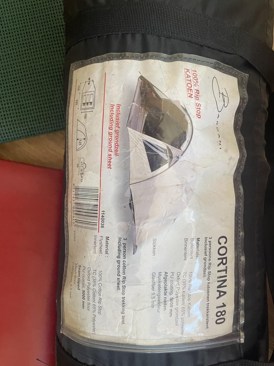 Bardani cortina 180 ripstop gereserveerd