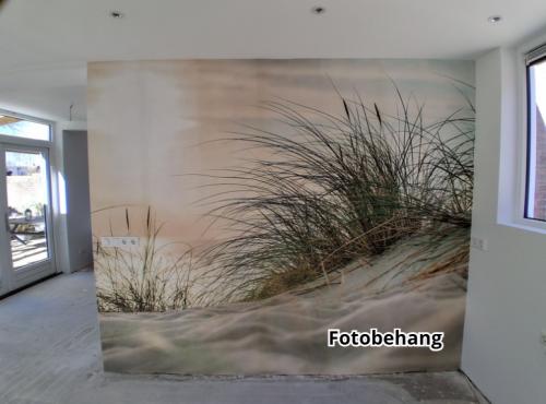 Kamer behangen of muren sauzen