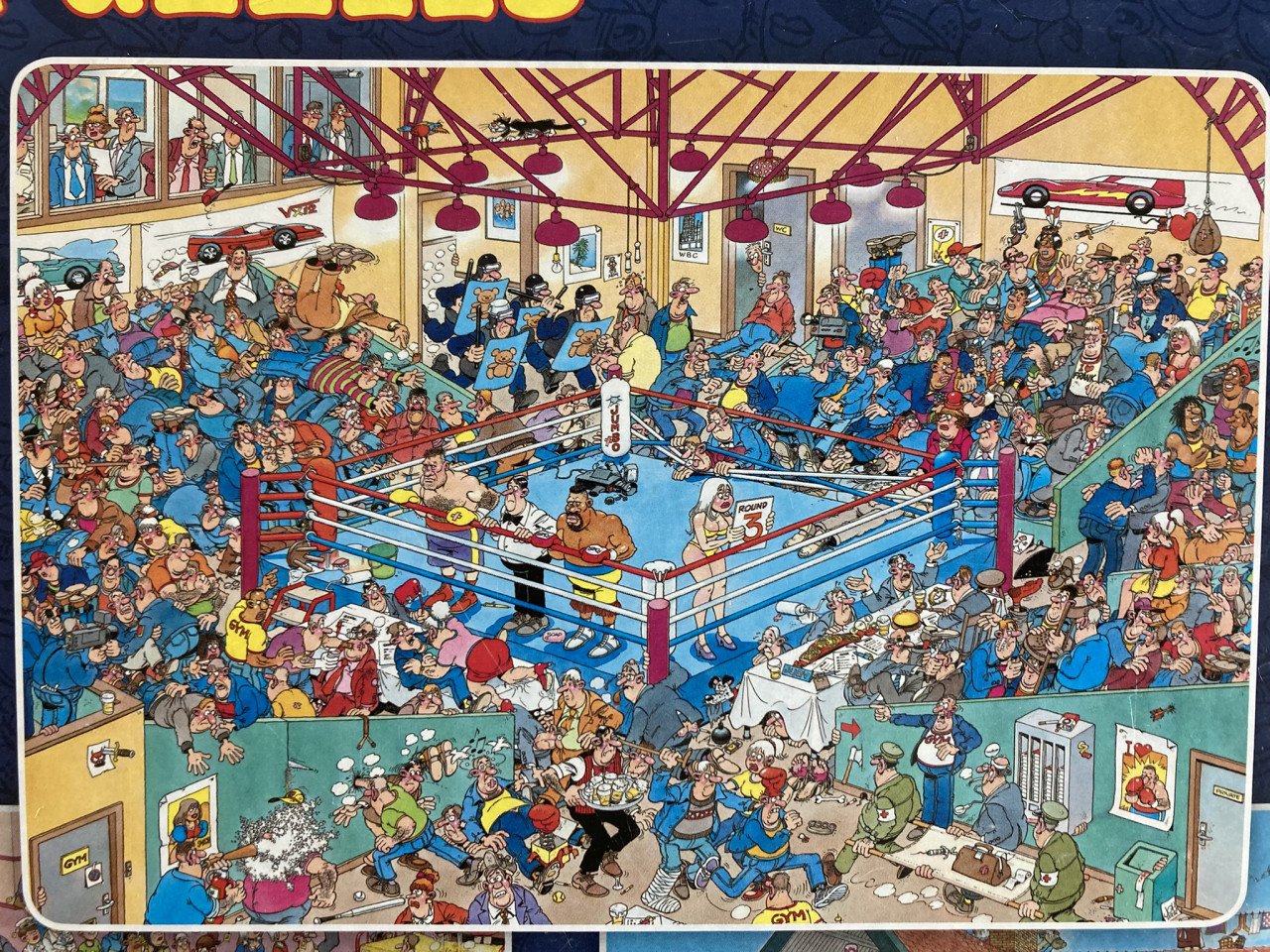 Puzzle Jan van Haasteren 3x 1000 stukjes