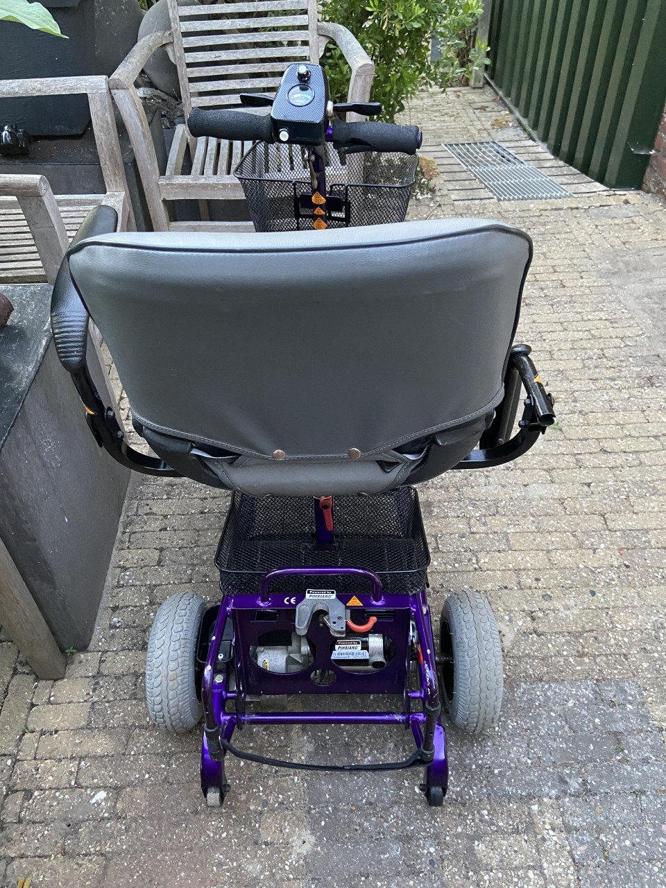 Opvouwbare/ demontabele scootmobiel
