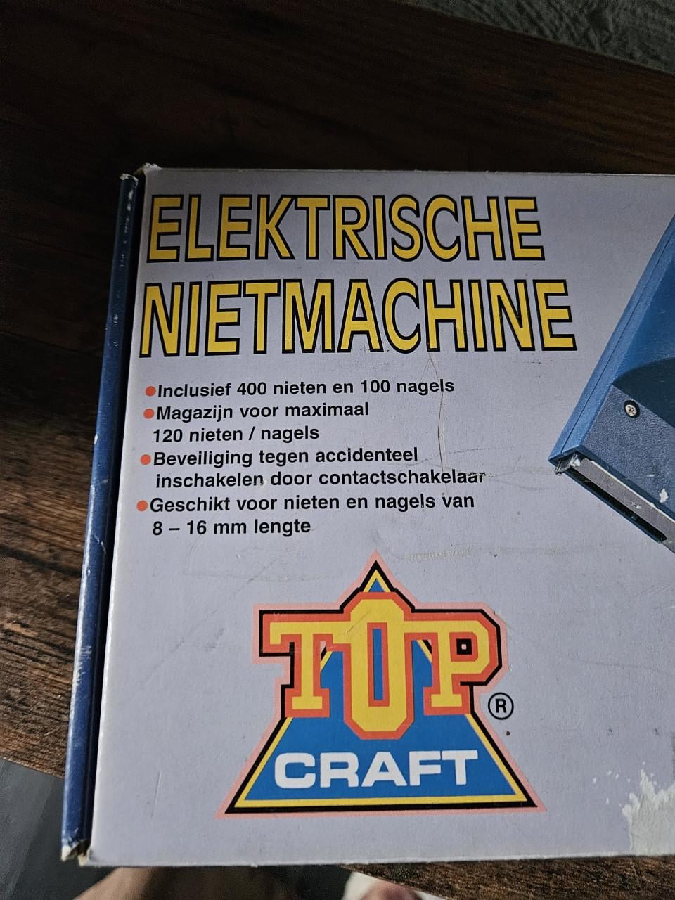 Top Craft Elektrische Nietmachine - Zo goed als nieuw