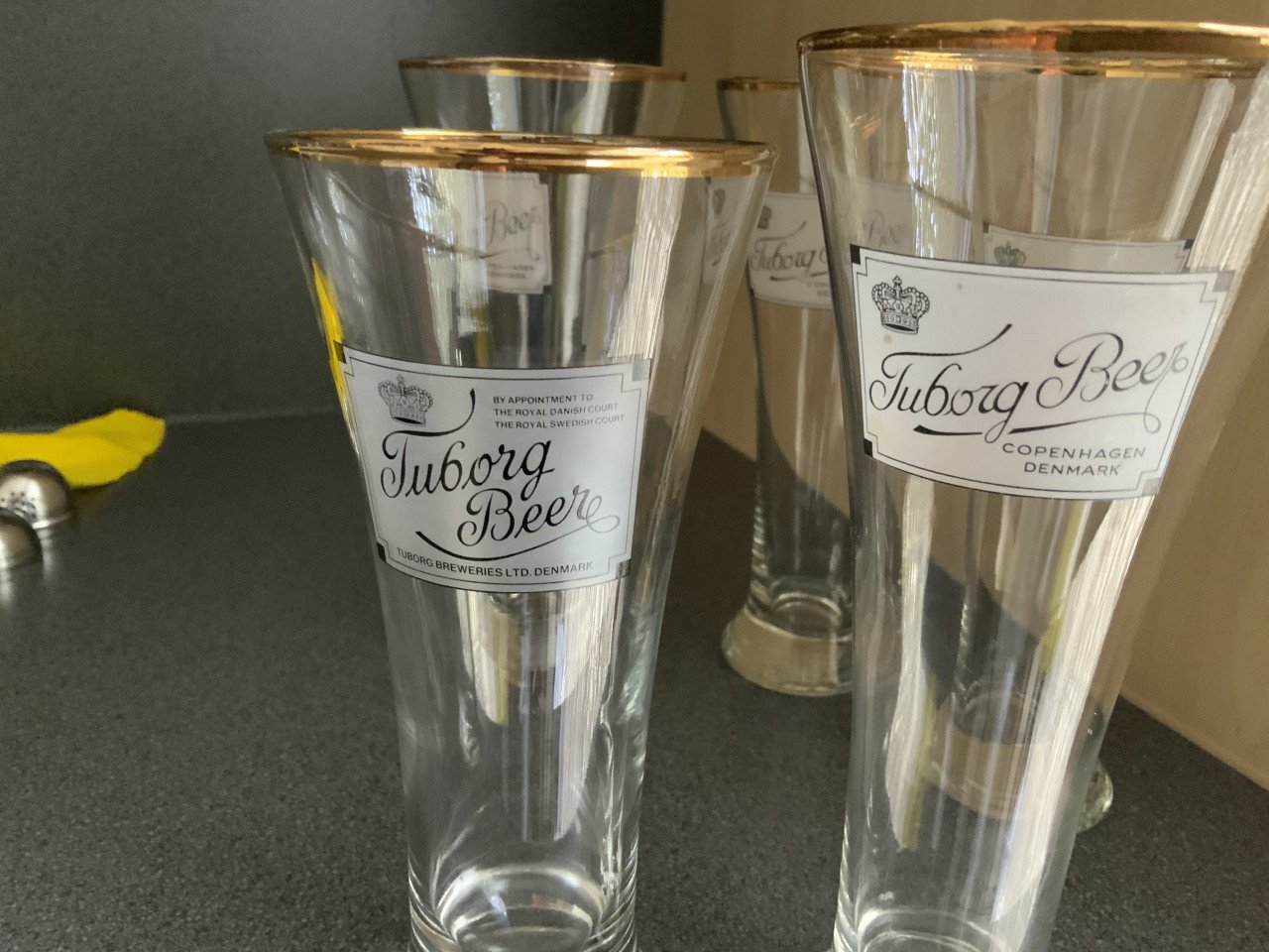 Tuborg glazen