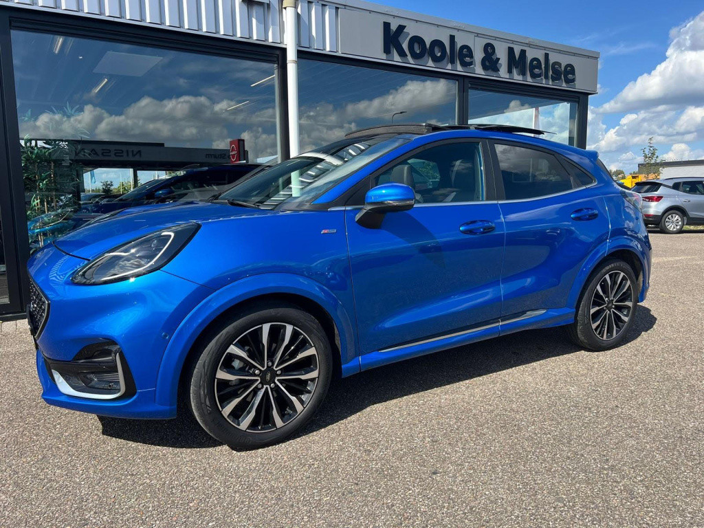 Ford Puma 1.0i ecoboost hybrid 125pk st-line vignale, pano, trekhaak