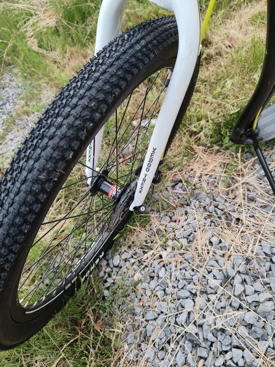 Yedoo Trexx disc offroad step 26/20 inch zwart/groen