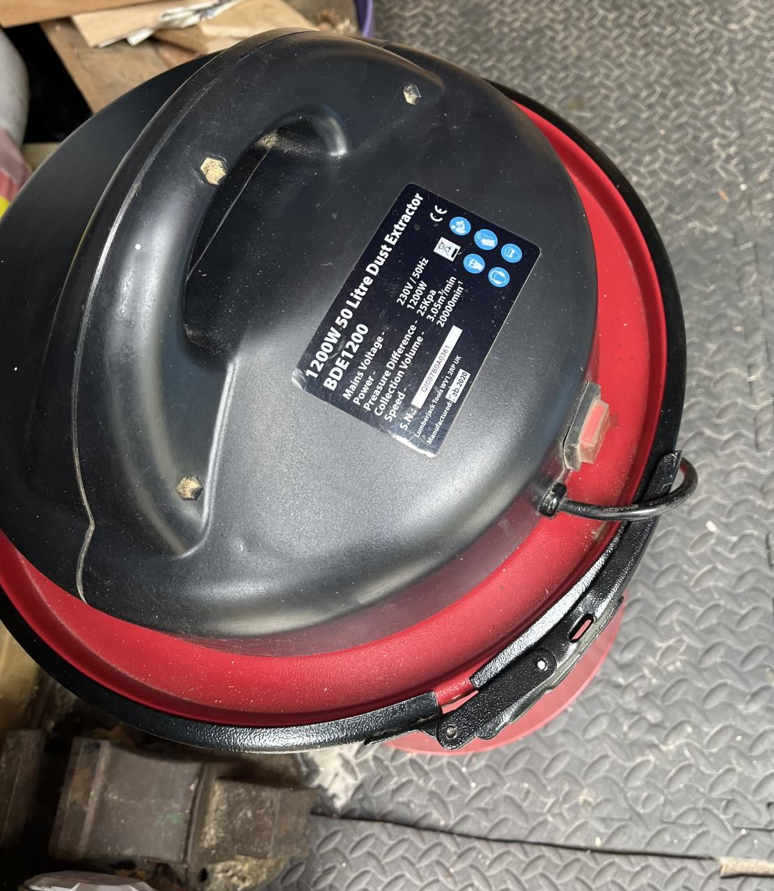 Garage stofzuiger lumberjack  BDE 1200