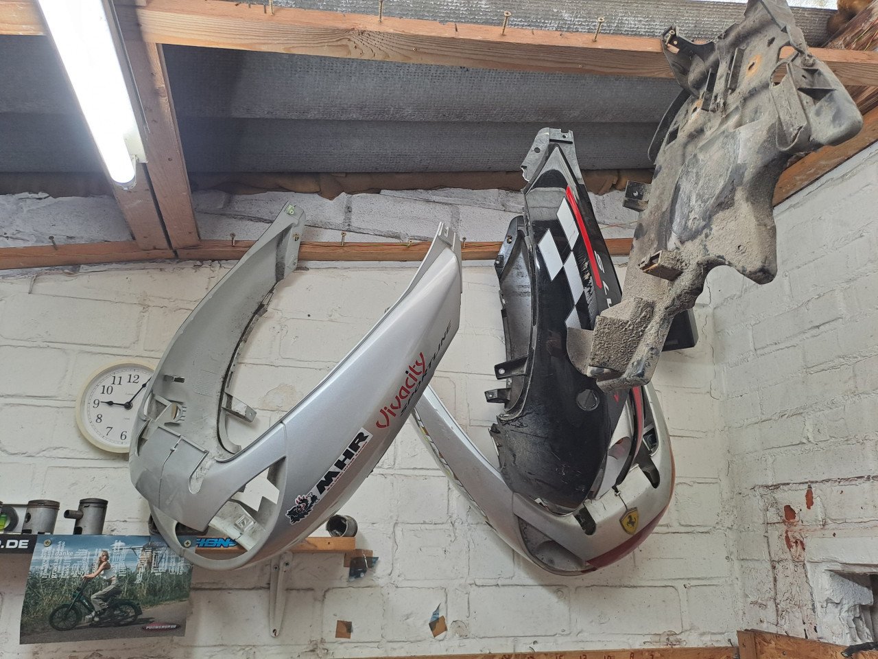 Te koop hele grote partij onderdelen peugeot vivacity koopje
