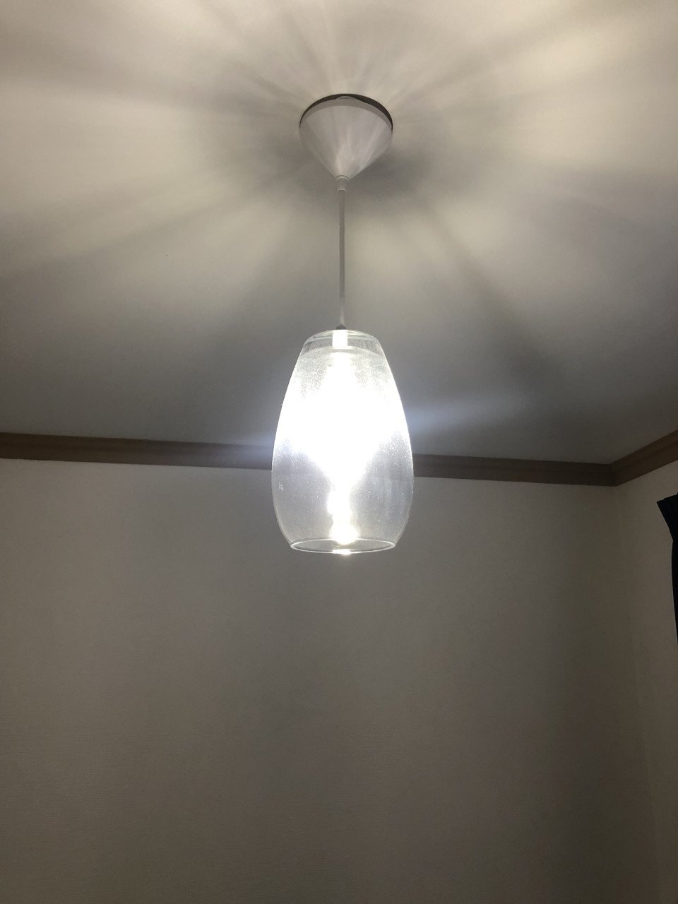 Hanglamp glas