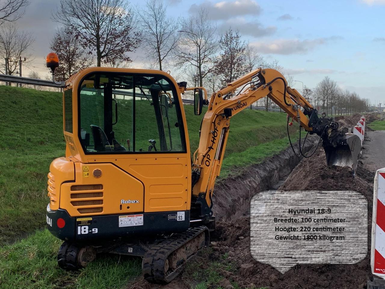 TE HUUR: minigravers, minishovels ETC