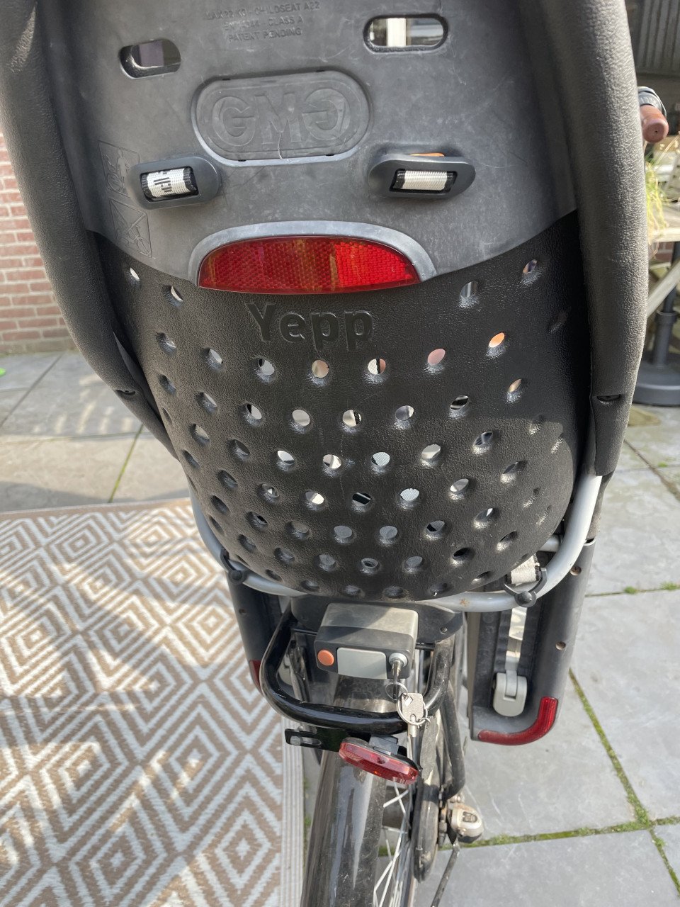 Yepp maxi fietsstoeltje voor achter
