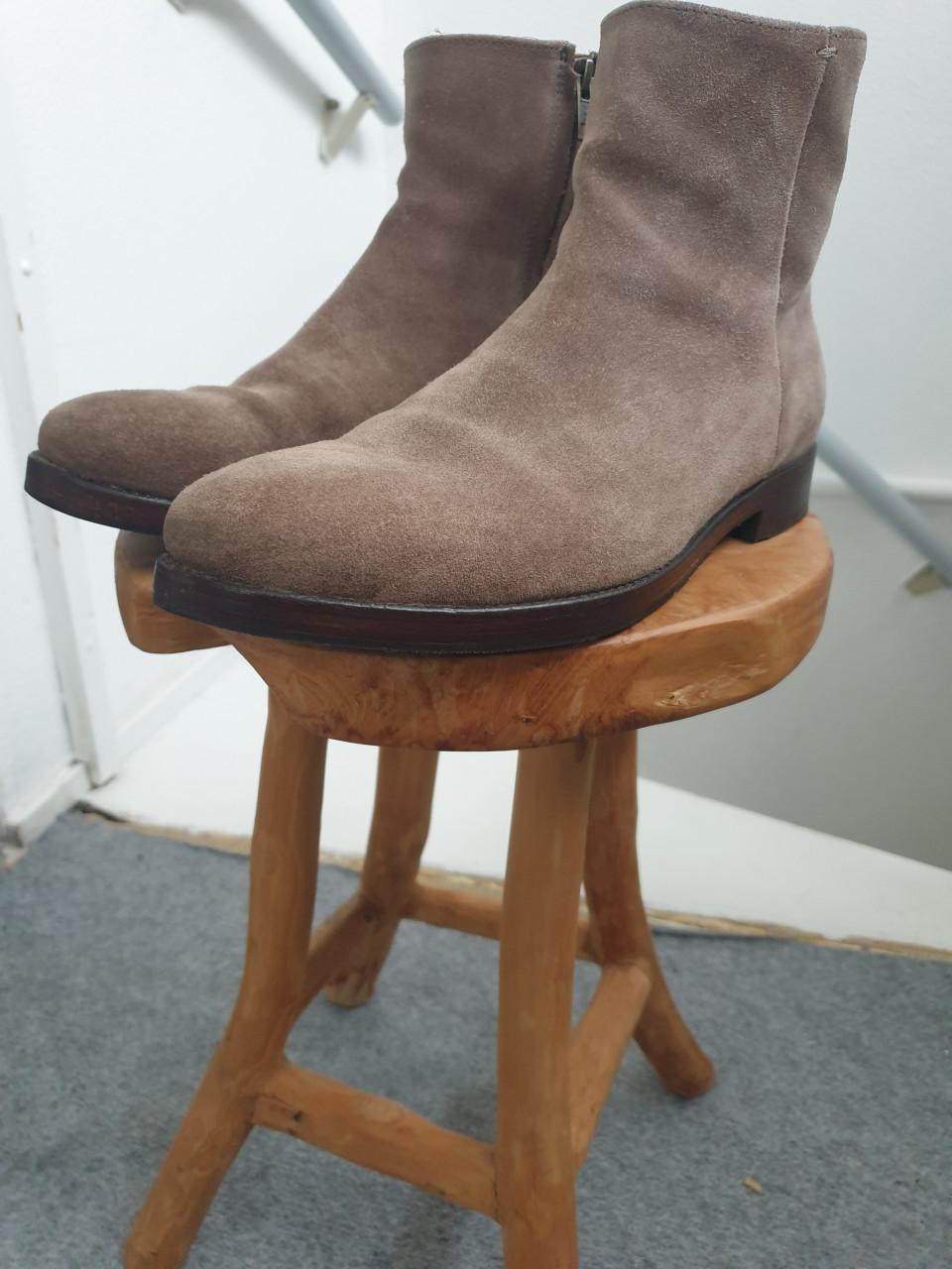 Suede herenboots 42