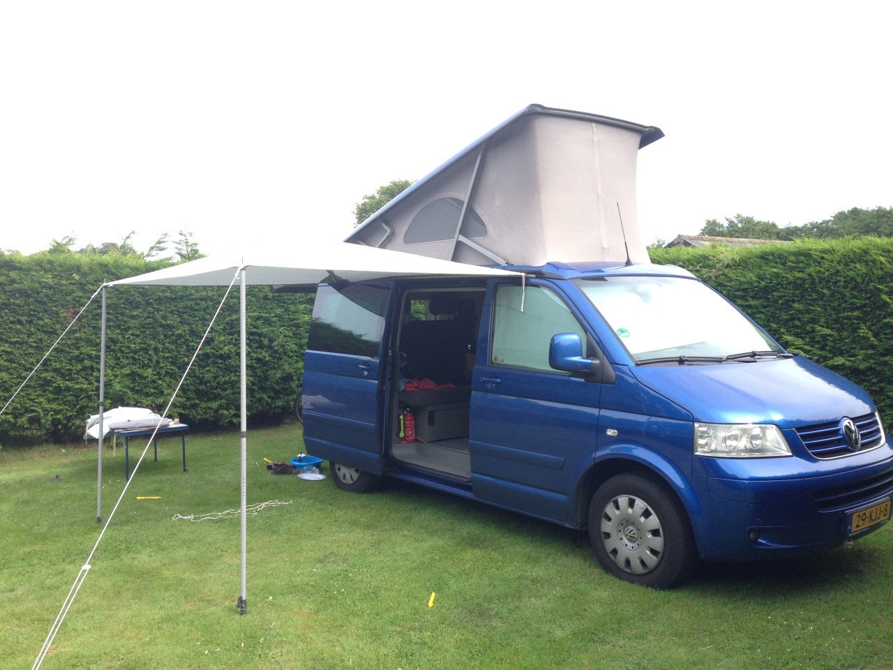 Luifel voor camperbus