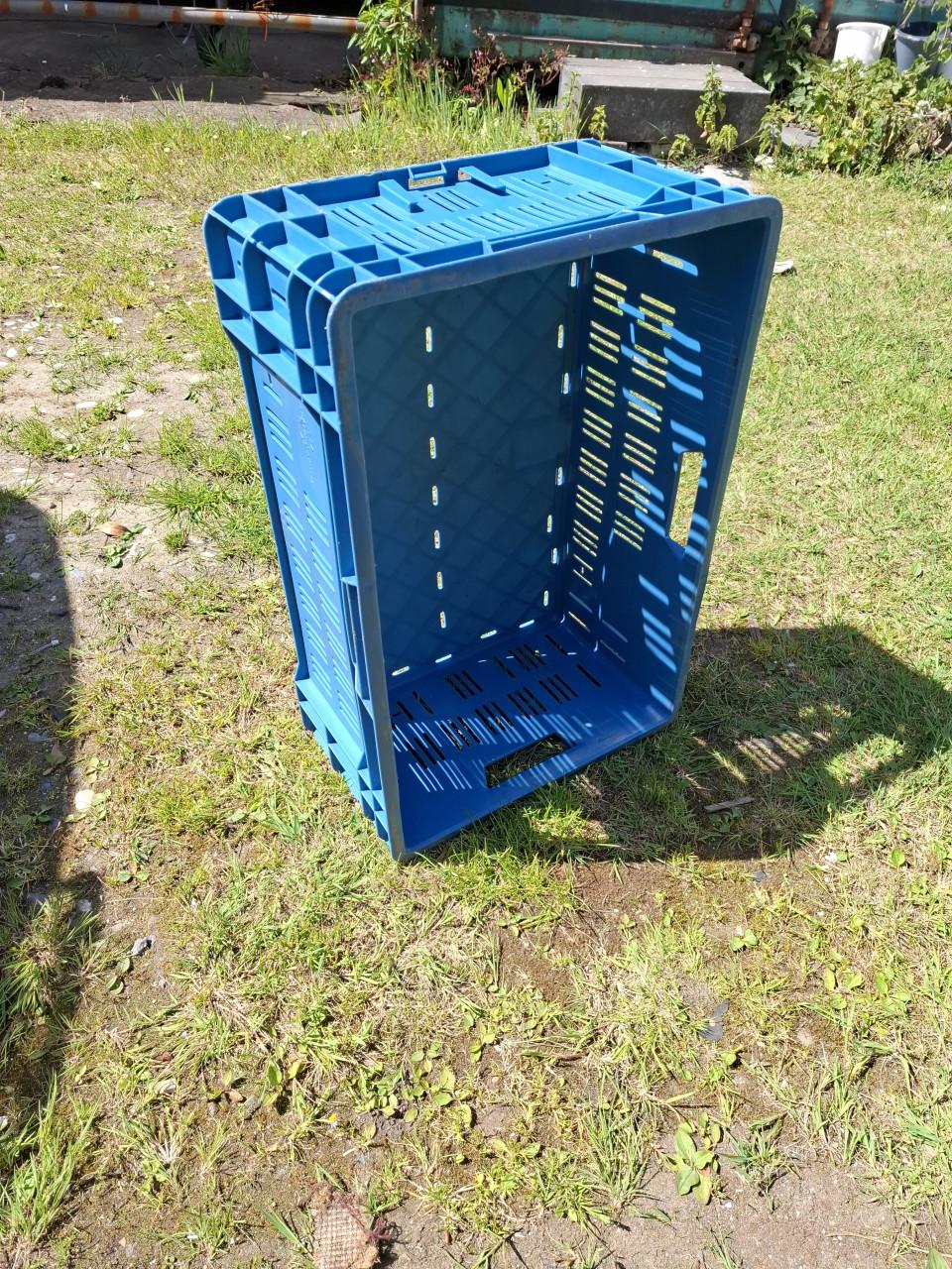 Kunststof opslag kratten