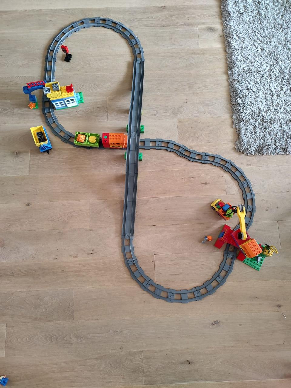 LEGO Duplo 10508 Treinset inclusief extra trein en rails