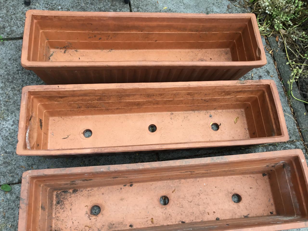 Bloembakken Terra Cotta