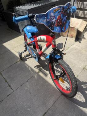 Kinderfiets spiderman