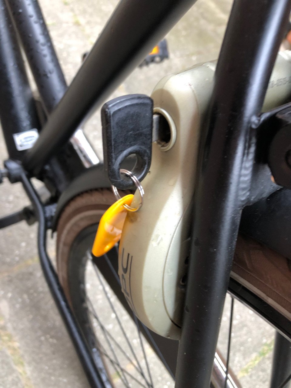 Damesfiets.