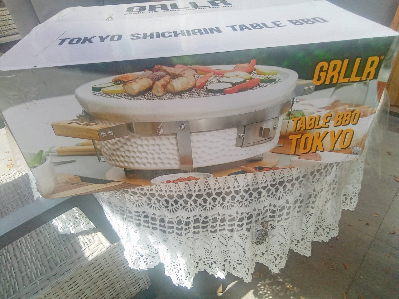 Splinternieuwe tafel barbecue (GRLLR)