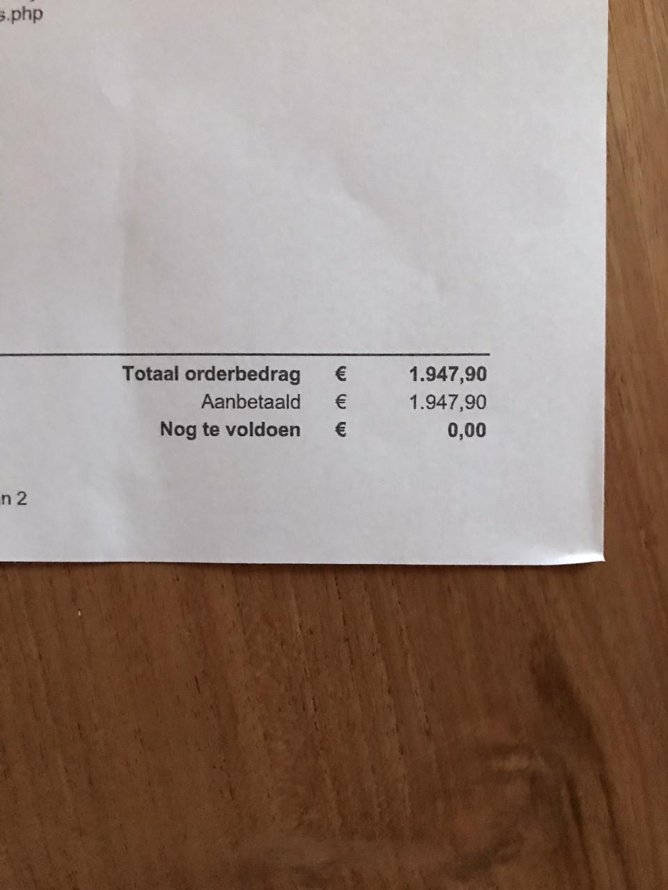 Nieuw bankstel groen