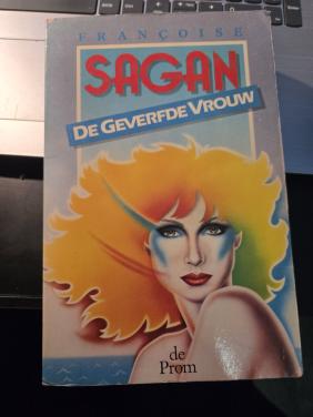 Roman De geverfde vrouw door Françoise Sagan, 1982