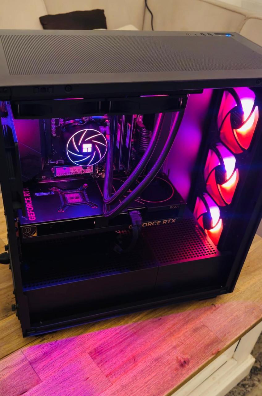 High END! Monster Gaming PC | watergekoelde Ryzen - RTX 4070 TI 12GB