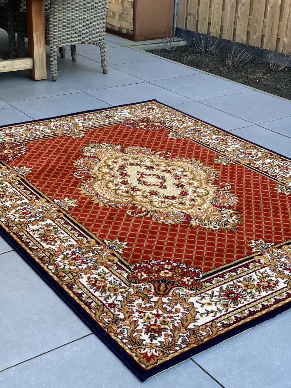 🤎Prachtig Sfeervol NIEUW Vintage Vloerkleed🤎Zuiver Scheerwol🤎230 bij 170