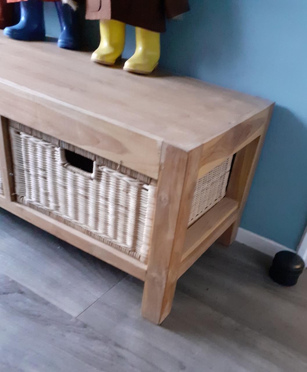 Lage kast, Salontafel, tvkast  Teak hout