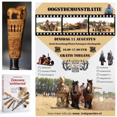 HET ZEEUWS PAARDENMES - DI 11 AUG - OOGSTDEMONSTRATIE OOSTKAPELLE 2026