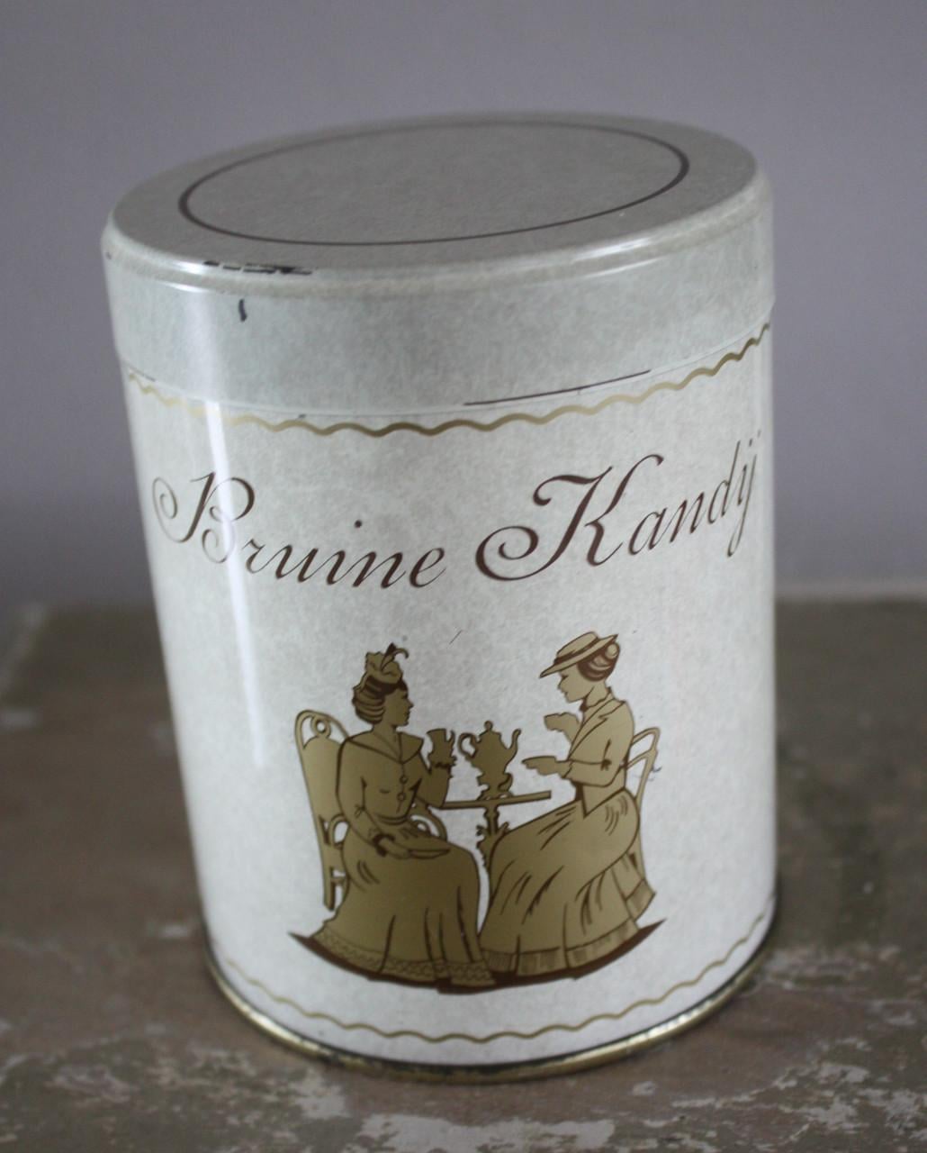 Blik met goudkleurige prinsessen afbeelding