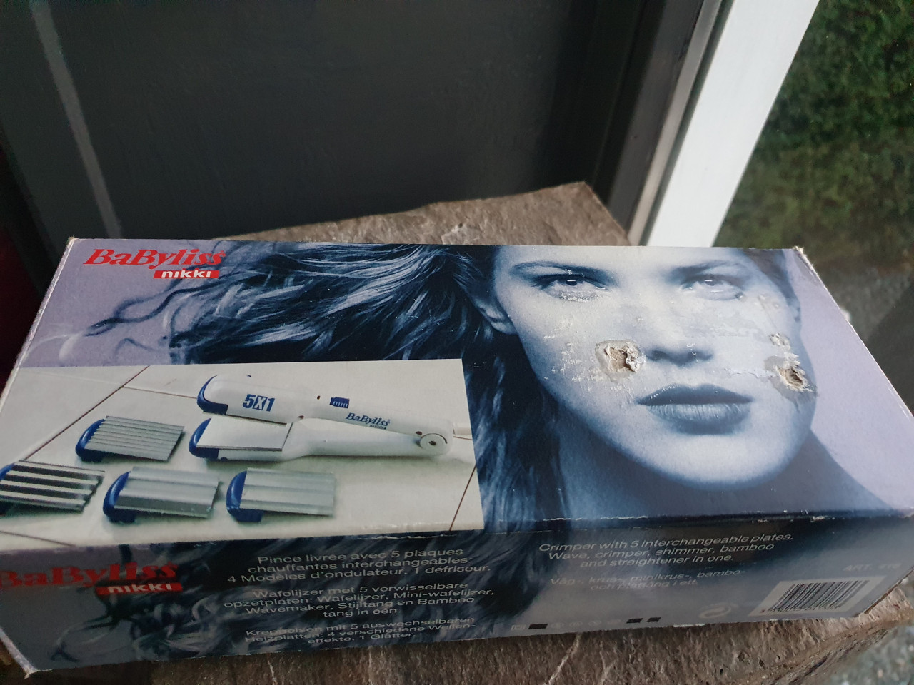 Babyliss nikki 5x1 stijltang nieuw in verpakking met originele accessoires.