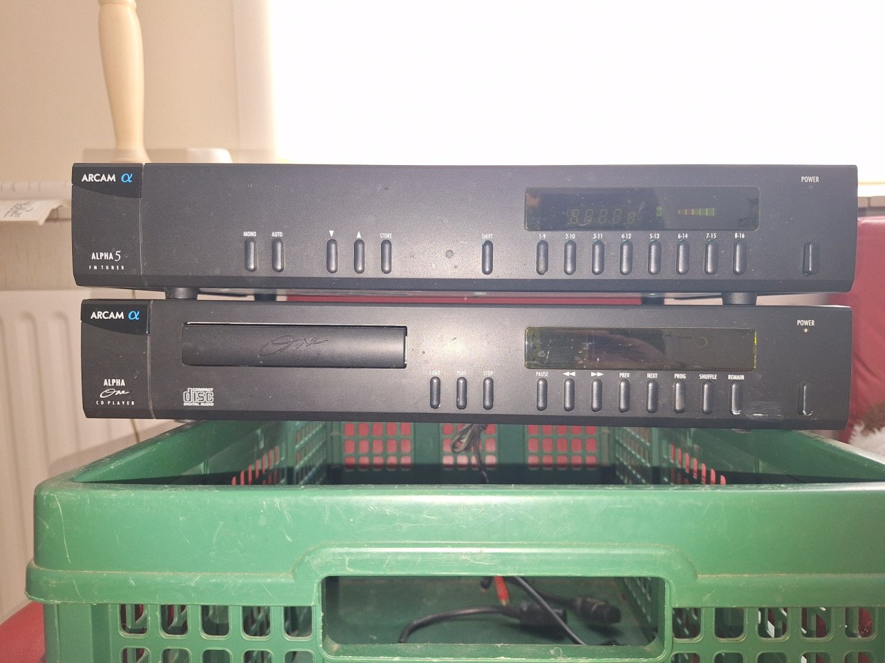 Arcam tuner en cd speler