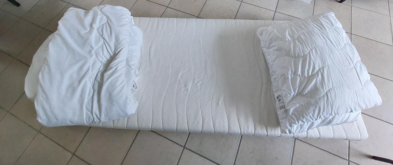 Matras, dekbed, kussen