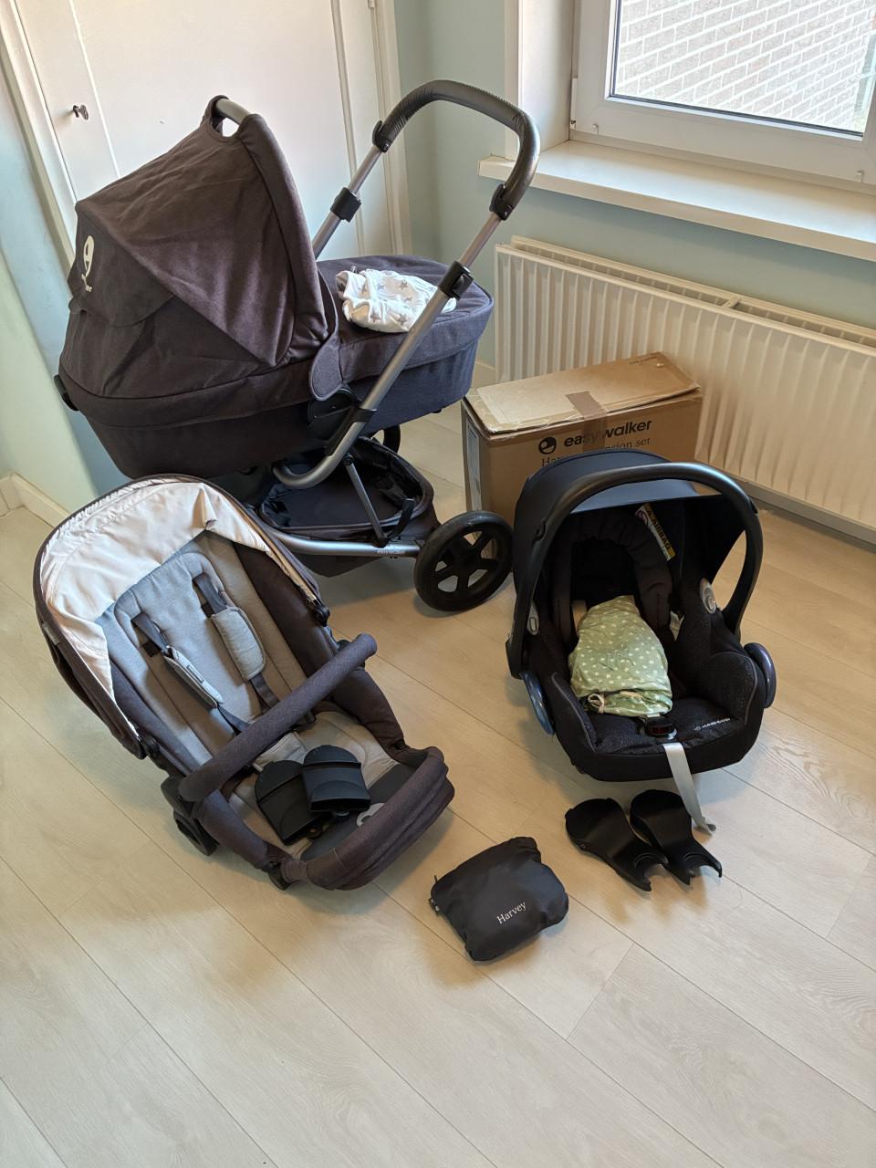 Easywalker Harvey kinderwagen set