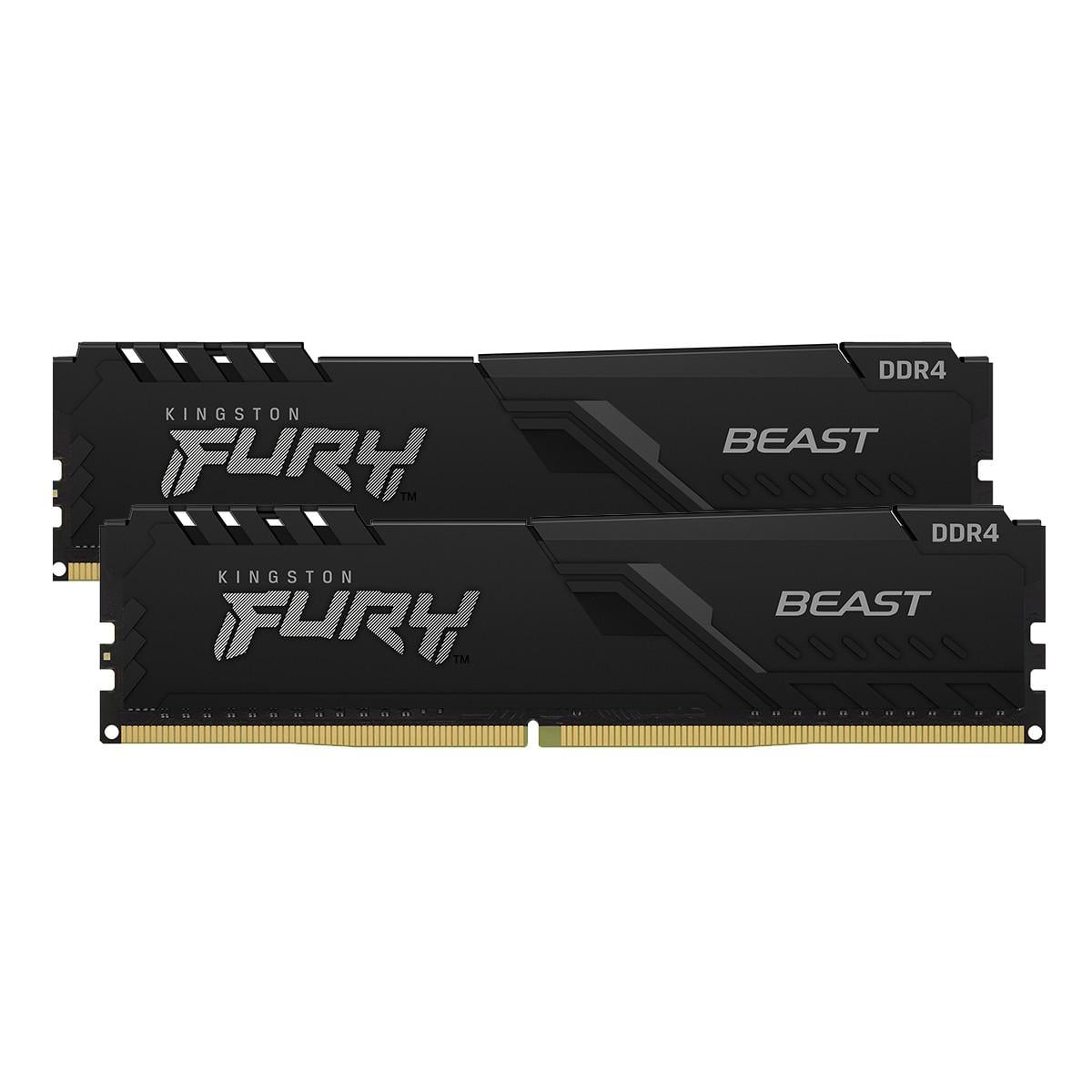ZGAN Kingston DDR4 FURY Beast 2X16GB Totaal 32 GB 3200Mhz
