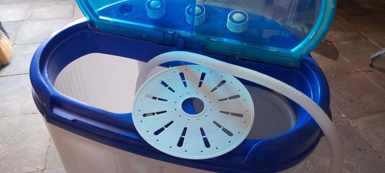 Mini wasmachine centrifuge