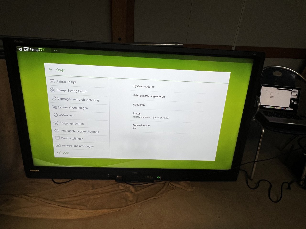 Digi Touch Boards.  65 t/m 75 inch.