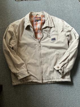 Mooie beige heren(tussen)jas van het merk M.Y.C.