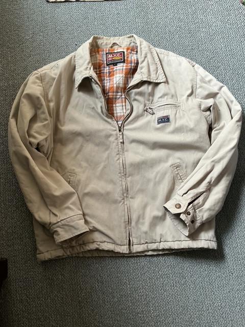 Mooie beige heren(tussen)jas van het merk M.Y.C.