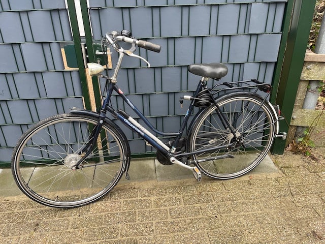 Damesfiets Gazelle Primeur Blauw