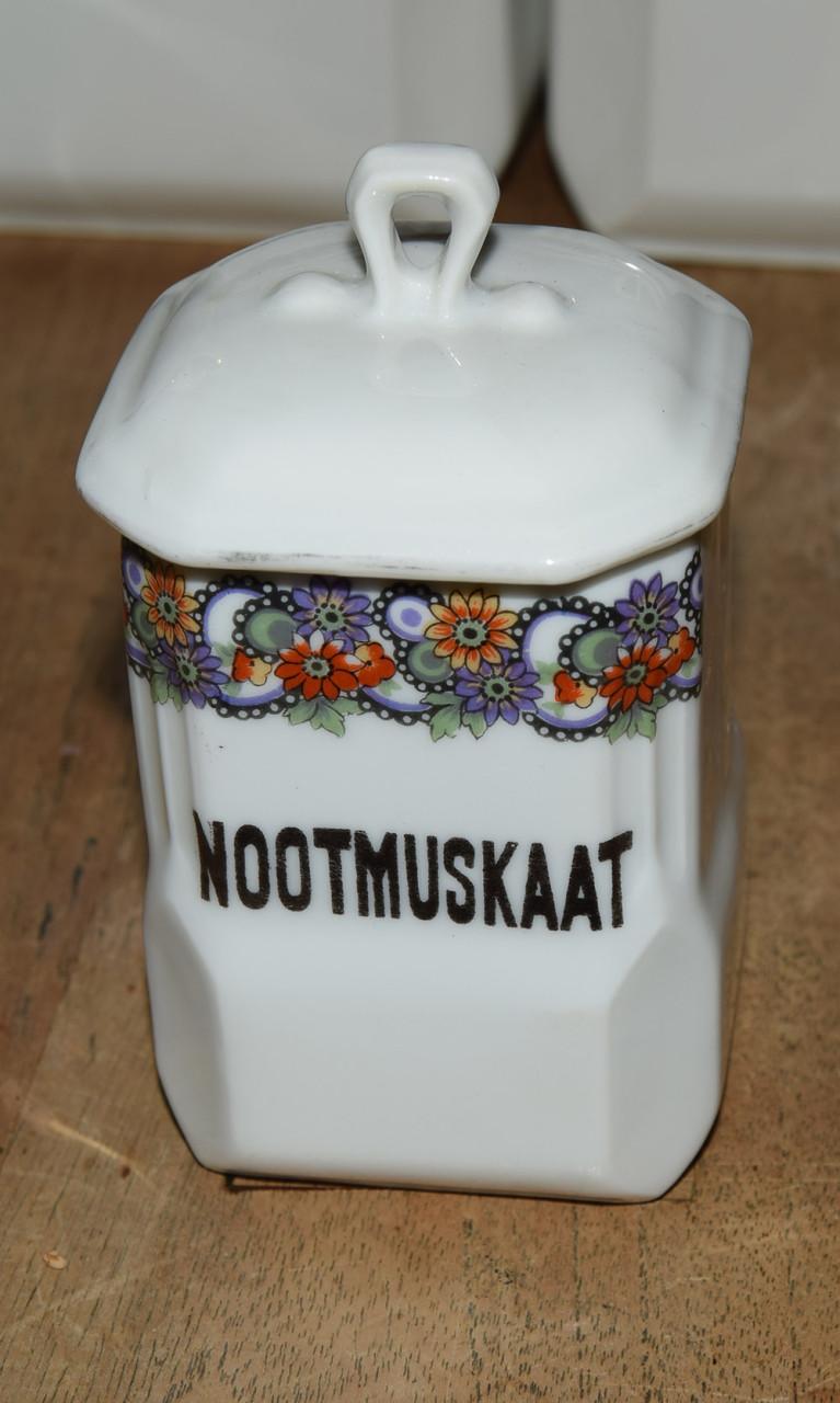 *~* Oude Voorraadpotten kruiden *~* Victoria China