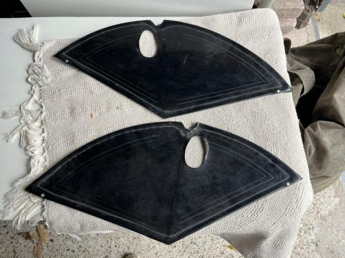 Jasbeschermer zwart 28 inch