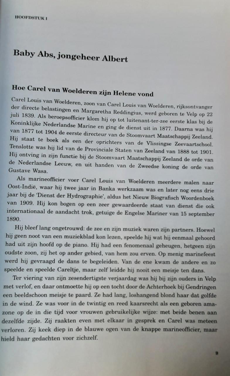 Woelwater, een leven van overwinning, Door Helene W. van Woelderen