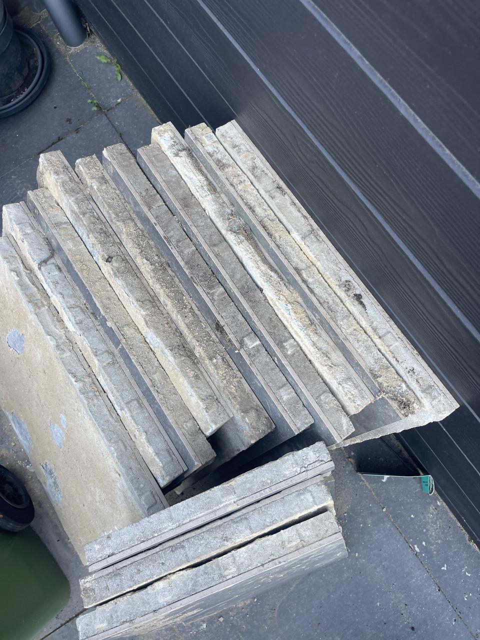 Tuin tegels natuursteen 60 cm x 60 cm