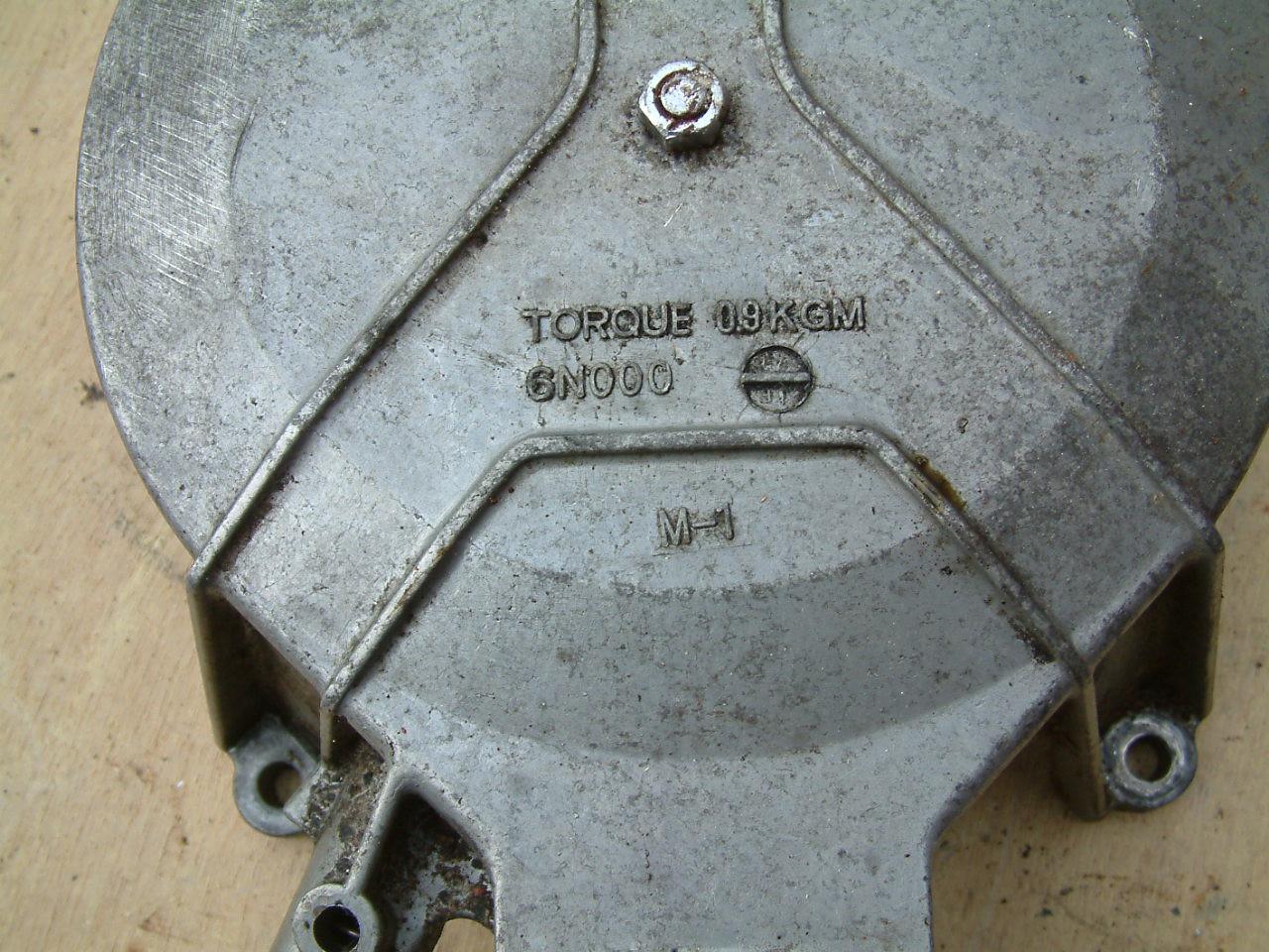 Yamaha  6-8 pk motor aan trek mechanisme   goede staat