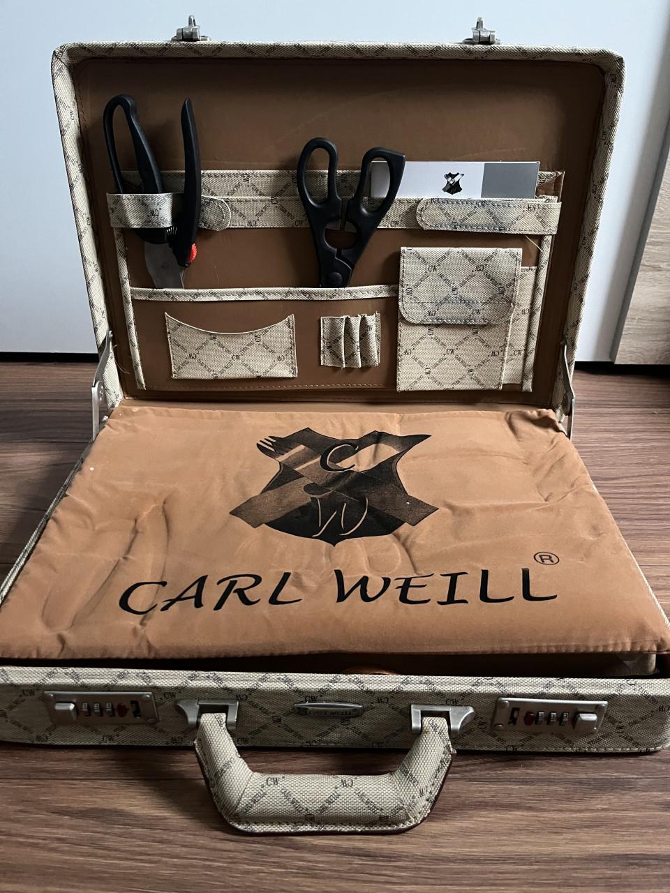 Carl Weill S.G. luxe messenset in koffer